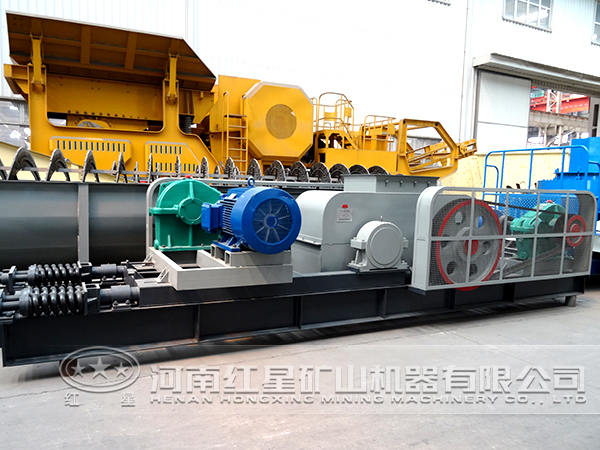 建筑垃圾對(duì)輥式破碎機(jī)