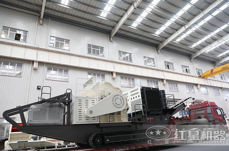 履帶式移動(dòng)破裝車(chē)發(fā)貨了